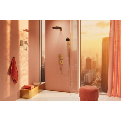 Hansgrohe Designflex Textiel - doucheslang - 160cm - geborsteld brons SW918180