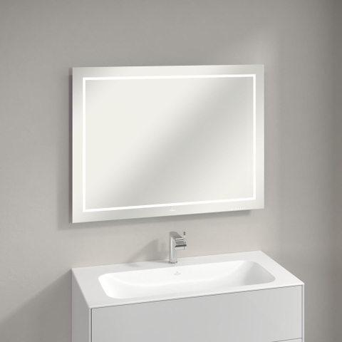 Villeroy & Boch Finion spiegel m. 1x LED verlichting 100x75cm SW106689