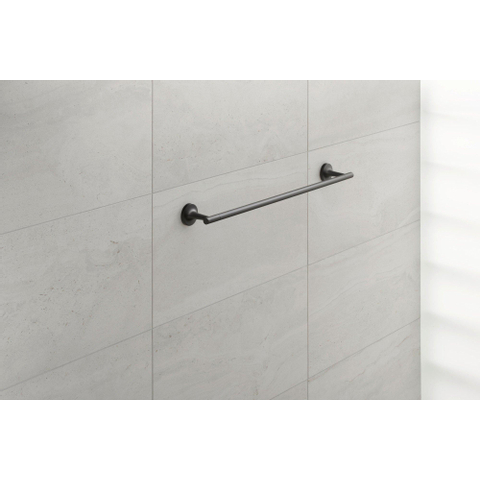 Duravit Starck T Handdoekhouder - 61cm - mat zwart SW297079