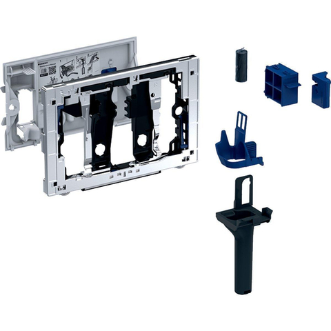Geberit Sigma toiletblokhouder - voor DuoFresh stick Sigma - 8cm - glansverchroomd (chroom) SW296559