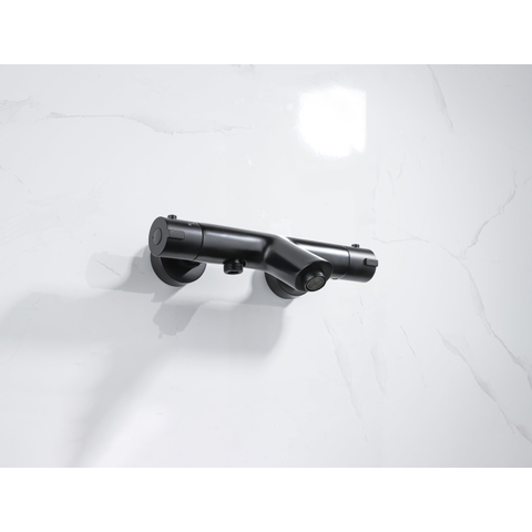Adema Sparkle 2.0 thermostatische bad-/douchekraan - zwart OUTLETSTORE STORE40576