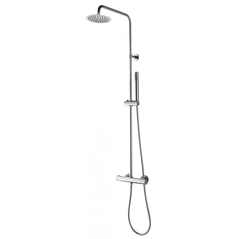 Xellanz Caralda Eco thermostatische regendoucheset opbouw chroom SW96048