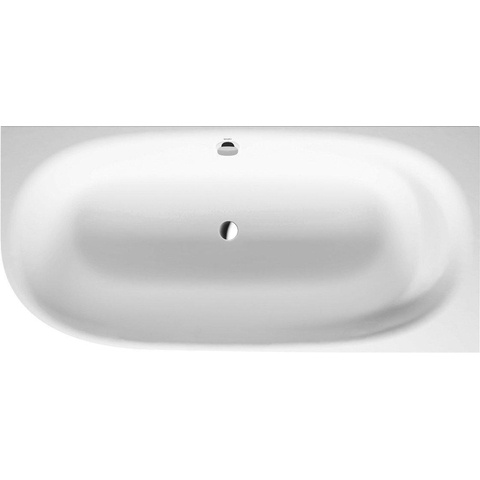 Duravit Cape cod Kunststof bad acryl - voor rechterhoek - 190x90x64cm - met aangevormd paneel - glans wit 0300897