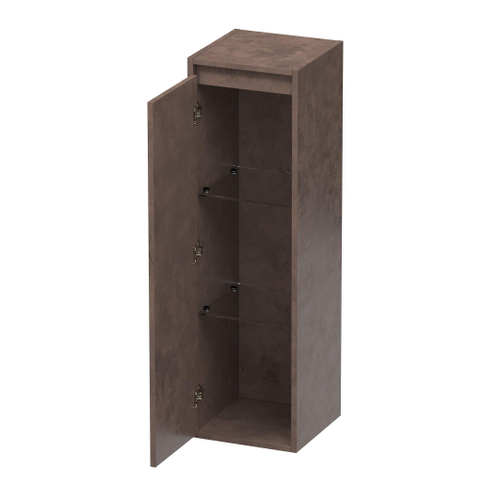 BRAUER Adore armoire de salle de bains - 120x35x35cm - avec 1 porte sans poignée pivotant à gauche Erosion SW721211