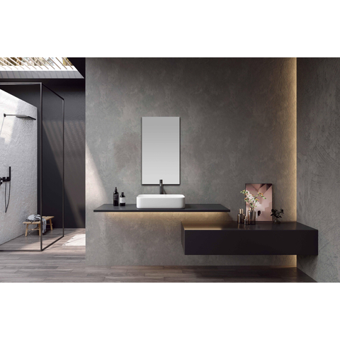 Saniclass Clear miroir – 40 x 70 cm – verre sans cuivre SW1413214