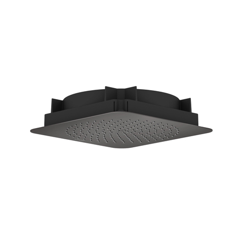 Hansgrohe Axor Citterio C hoofddouche 1jet ecosmart+ plafond inbouw27x27cm - brushed black chrome SW1152129