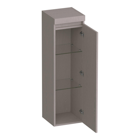 BRAUER Joy armoire de salle de bains - 120x35x35cm - 1 porte - sans poignée - ouverture à gauche - Timber Greige SW1200979