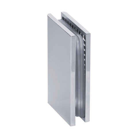 Saniclass Create Cabine de douche carrée en 3 parties 90x90cm sans profilé avec verre de sécurité anticalcaire 8mm Chrome brillant SW223671