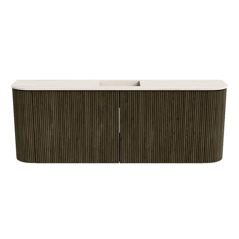 Mondiaz JOYA-DLUX 113.2cm toiletmeubel - ronding links en rechts kleur Shadow - Wastafel FAYE positie Midden Zonder kraangat kleur Meli. SW1424916