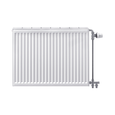 Stelrad Compact All In paneelradiator 30x100cm type 22 982watt 4 aansluitingen Staal Wit glans 8220425