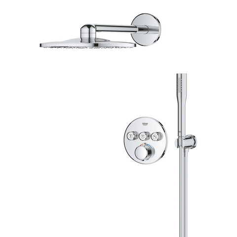 Grohe QuickFix Precision SmartControl Inbouw Douchesysteem - Vitalio SmartActive 310 hoofddouche - chroom SW1120180