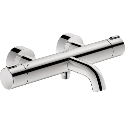 Duravit C.1 Badthermostaat - opbouw - 338x190x68mm - hoogglans chroom SW157844