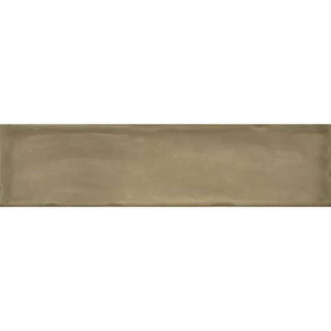 Terravito Corvato wandtegel - 7.5x30cm - 8.5mm - Rechthoek - Overig - glans bruin SW1595582