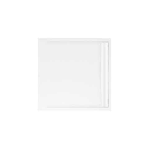 Xenz Easy Tray receveur de douche - 100x100x5cm - acrylique - sans cache-caniveau - blanc SW379282