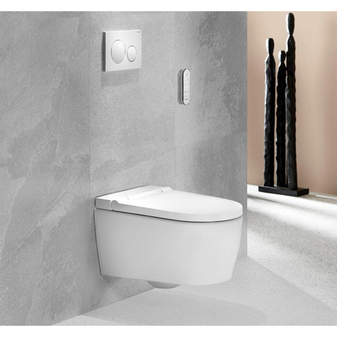 Geberit AquaClean Sela Douche Wc - 37.5x56.5cm - softclose - mat alpine - mat wit SW813579
