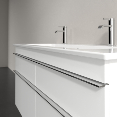 Villeroy & Boch venticello wastafelonderkast - 115.3x59cm 4x lade - glans wit GA42623