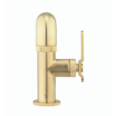 Crosswater Union Wastafelkraan - opbouw - enkel - gecoat messing geborsteld (goud) SW968255