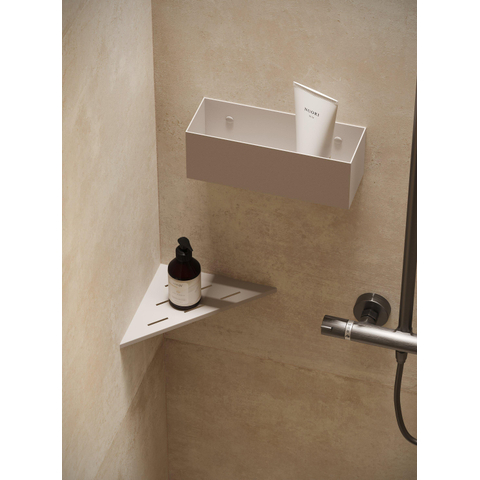 Looox Storage collection Planchet - 30x22x1cm - driehoek - matt sand beige SW1444019