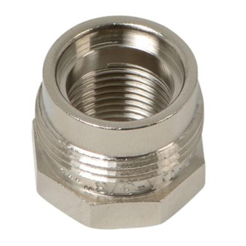 Comfort aansluiting verchroomd 3/8x M24 recht binnendraad 1610171