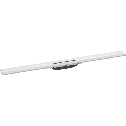 Hansgrohe RainDrain Flex Douchegoot - 100cm - inkortbaar - wandmontage - mat wit SW1590392