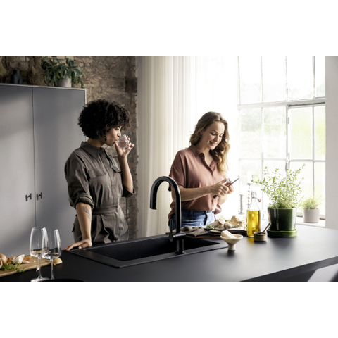 Hansgrohe Aqittura Filtersysteem - 210 - 1jet starterset - mat zwart SW918549
