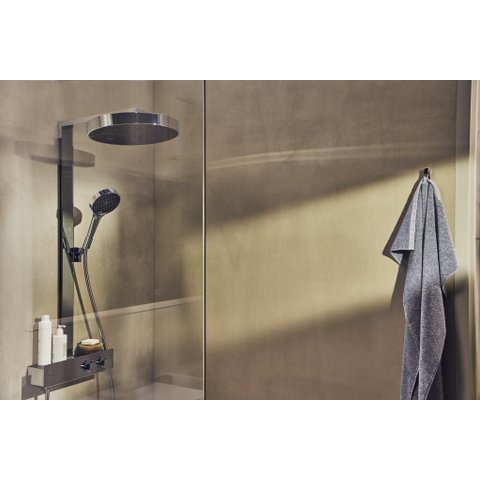 Hansgrohe RainFinity Showerpipe - 360 - 1jet - met showertablet - 350 - hoogglans chroom SW918118