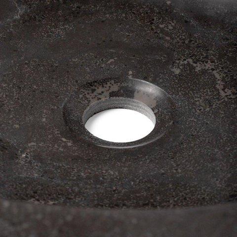 Wiesbaden Raw Waskom rond - 40x12cm hardsteen gezoet SW95993