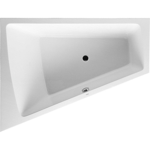 Duravit Paiova Kunststof bad acryl afgeschuind links - 180x140x46cm - zonder poten - glans wit 0297537