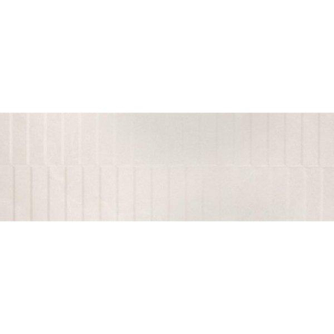 ÉCHANTILLON Ceralto Sylvaro Tone Carreau décoratif 40x120cm 10.8mm rectifié Blanc SW913255