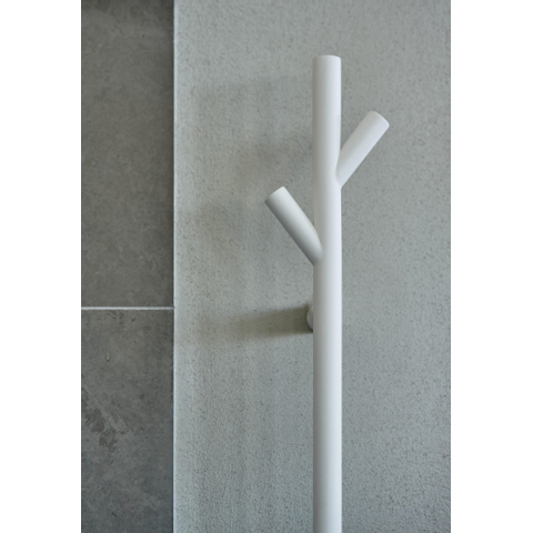 Smedbo Dry Handdoekradiator - 10.7x172x8cm - ophangen - RVS Mat Wit SHOWROOMMODEL SHOW26170
