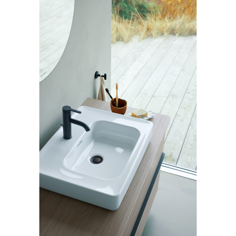 Duravit Starck T Handdoekhaak - rond - mat zwart SW297091