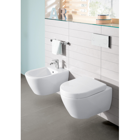 Villeroy & Boch Subway 2.0 abattant de WC - déclipsable - blanc 0124070