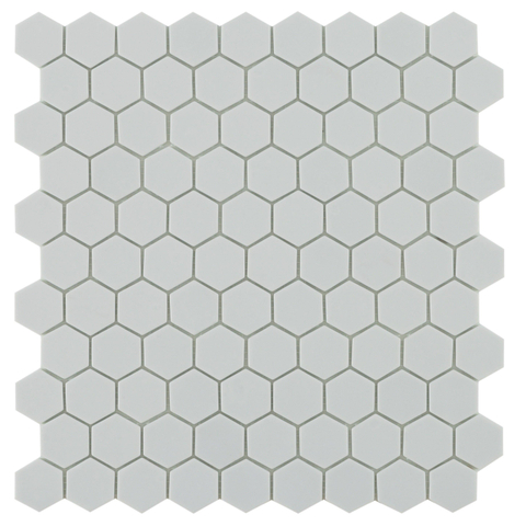 ÉCHANTILLON Terravito Fiesole Carrelage mural - 3.5x3.5cm - Carré - 5mm - Mosaïque - light grey SW735627