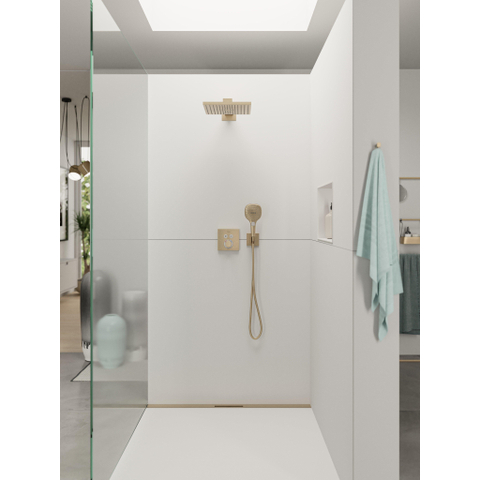 Hansgrohe Raindance Select E - select - handdouche 12cm - 3jet - geborsteld brons SW297598