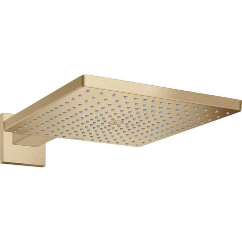 Hansgrohe Raindance e Doucheset - hoofddouche - handdouche - muuraansluitbocht - wandhouder - inbouwdeel - thermostaat - doucheslang - brushed brons SW1208487