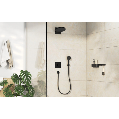 Hansgrohe DuoTurn Q Inbouw mengkraan - voor 2 functies - mat zwart SW918566