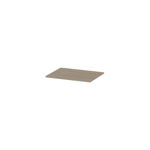 INK Topdeck Wastafelblad - 60x45x2cm - tbv onderkast - MFC - Ivoor eiken SW798474