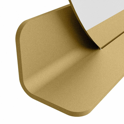 Mondiaz SPOT miroir – Ø 110 cm – avec tablette – Oro (sable) SW1235670