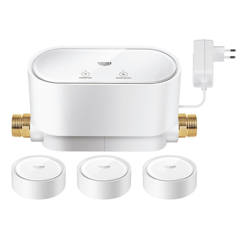 Grohe Sense Slimme Waterbesturing - inclusief 3 slimme watersensoren - wit SW539801
