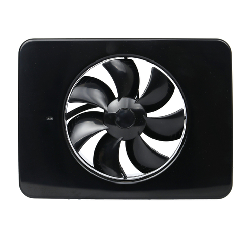 Vent-axia iq ventilateur de salle de bains avec capteur d'humidité noir brillant SW722393