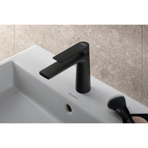 Duravit Tulum by Starck mitigeur de lavabo 16,5 cm sans vidage Laiton Noir mat SW772113