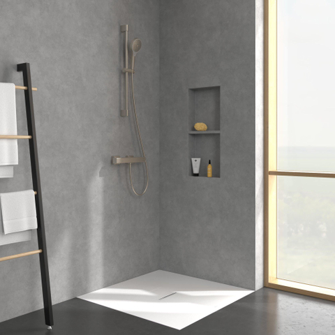 Villeroy & Boch Dawn 1 greeps inbouwkraan afbouwdeel - mat zwart SW974254