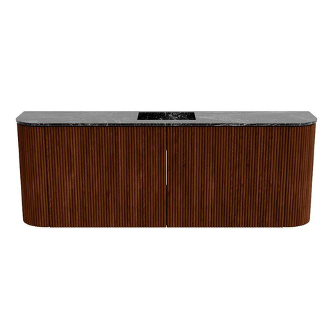 Mondiaz JOYA-DLUX 113.2cm toiletmeubel - ronding links en rechts kleur Ruby - Wastafel FAYE positie Midden Zonder kraangat kleur Lava. SW1423667