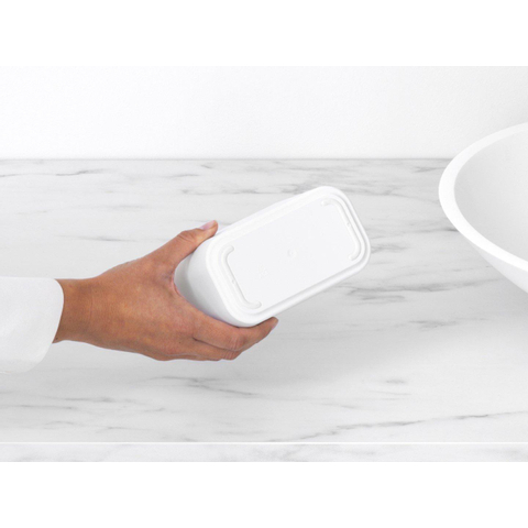 Brabantia MindSet Poubelle salle de bain White SW721479