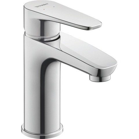 Duravit B.1 1 greeps wastafelmengkraan - 137x42x155mm - hoogglans chroom SW420696