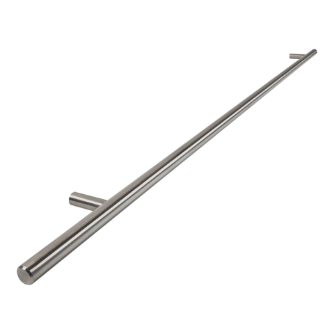 BRAUER Poignée de meuble en applique - 48cm - modèle I - matériau inox - aluminium SW8579