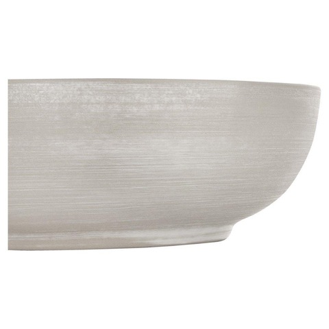Differnz Shine vasque 40x40x13.5cm céramique argent/blanc SW811269