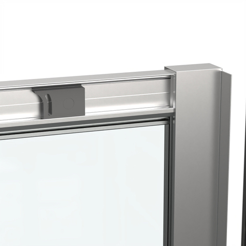 Marenza Casus Douchecabine - 80x80x200cm - hoekinstap - helder glas - profiel - chroom SW773916