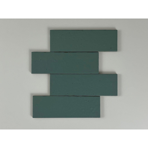 SAMPLE Terravito Nocino wandtegel - 6x18.6cm - Blue Lake mat (blauw) SW1221420