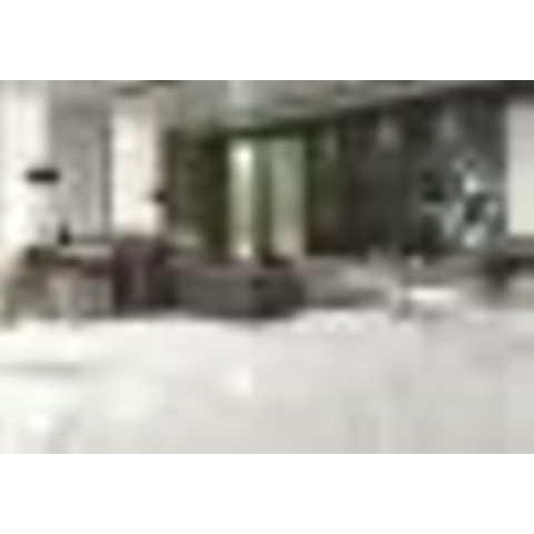 Terravito Alpuro carreau mural et de sol - 60x120cm - 10mm - Carré - rectifié - effet marbre - blanc/noir brillant SW542091